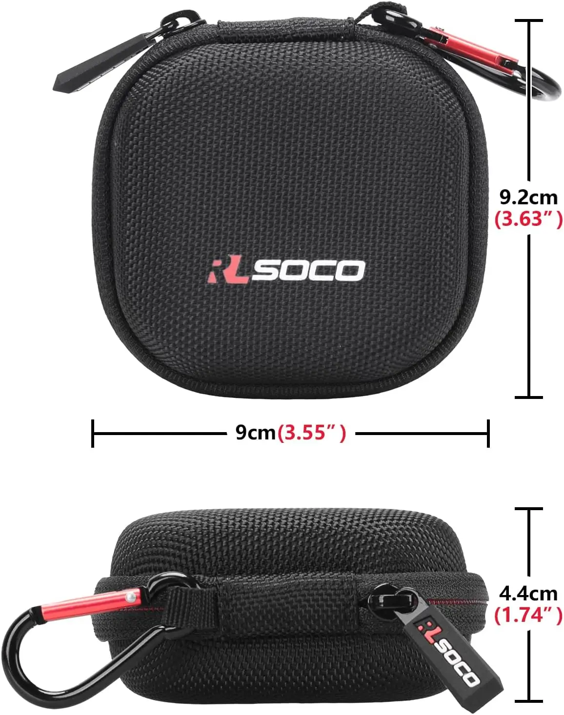 Portable Hard Case for Pokemon GO Plus with Carabiner Clip Protective Cover and Storage Bag for GO Plus + Pocket Accessories view 5