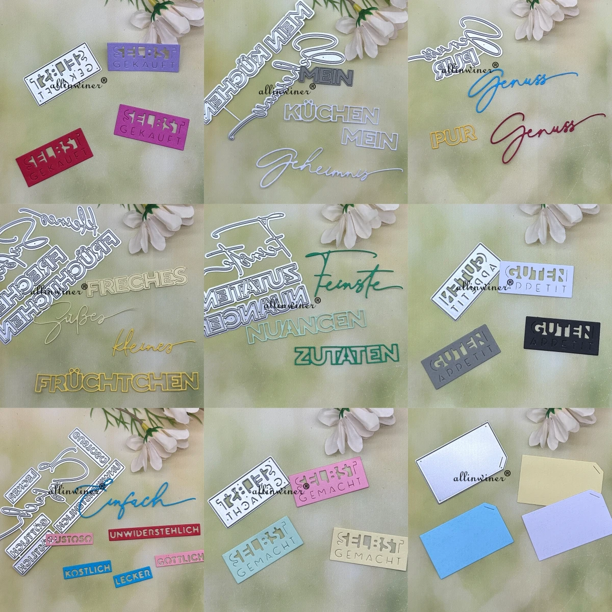 New alphabet series Metal Cutting Dies Stencils For DIY Scrapbooking Decorative Embossing Handcraft Die Cutting Template image 2