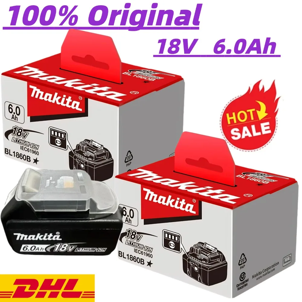 

✨Compatible with Makita LXT Tools Including XPH14Z, XDT16Z 18v battery, Extended Run-Time for Demanding Jobs, Fast Charging w