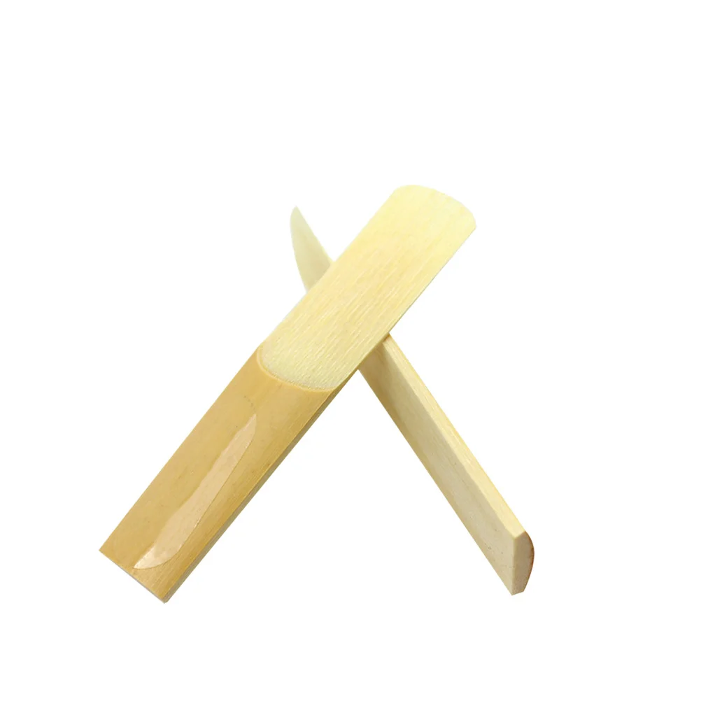 

10 Pcs Saxophone Reed Part Reeds Accessories Clarinet for Intermediate Players 2.5 Wooden Set