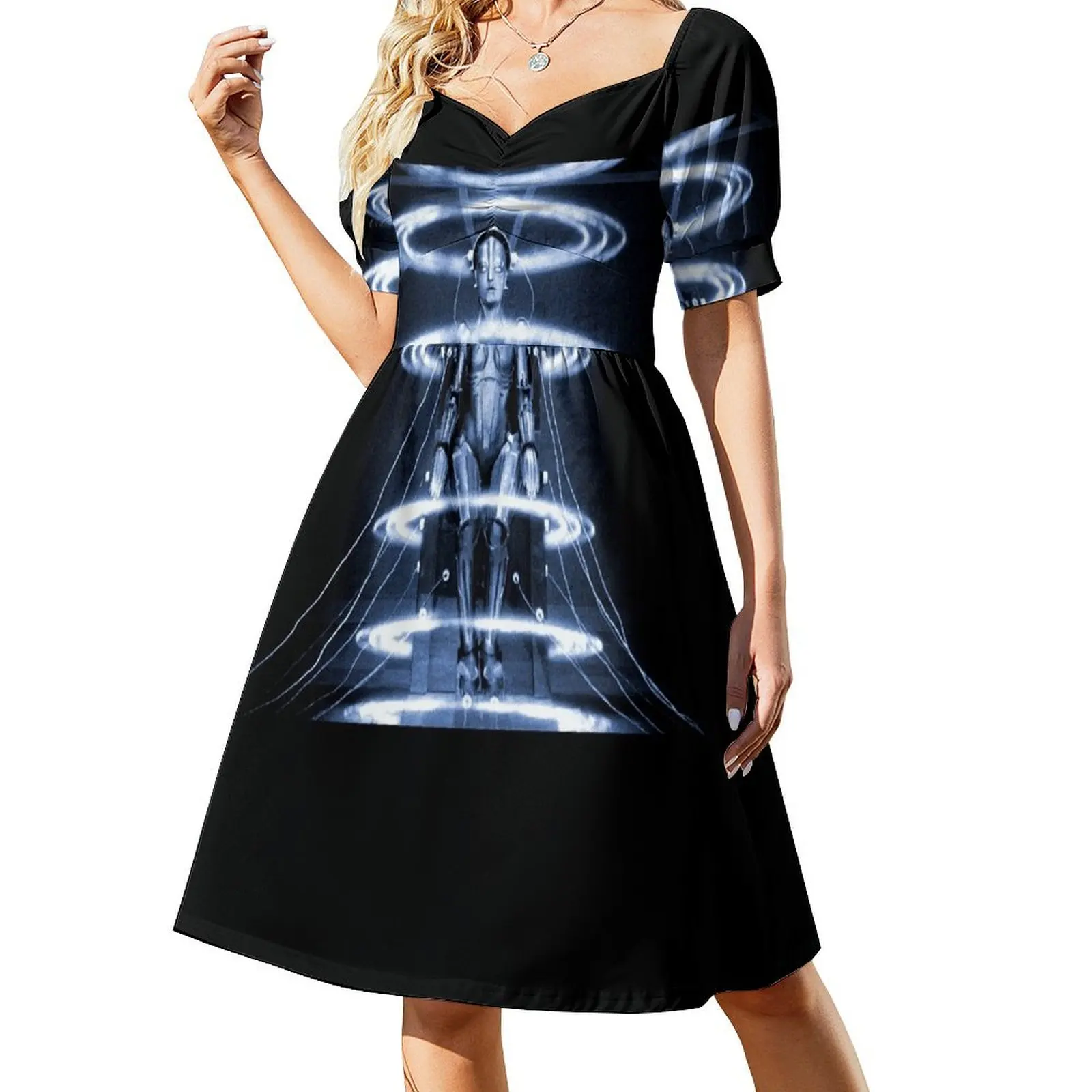 

Metropolis (1927) Sleeveless Dress elegant evening dresses for women 2024 luxury dress Woman's evening dress