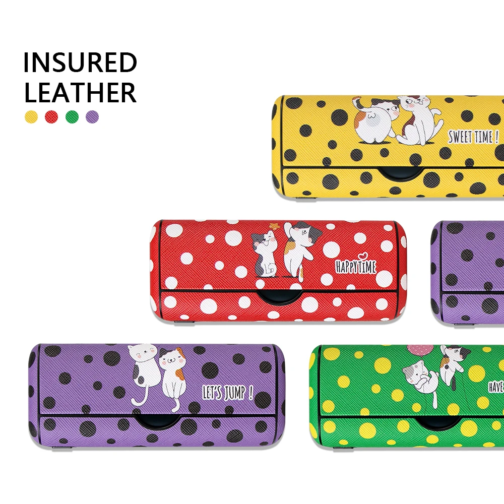 

PU leather protective cover is suitable for PRIME,CAT and polka dot styles, serving as protective case for e-cigarette accessory