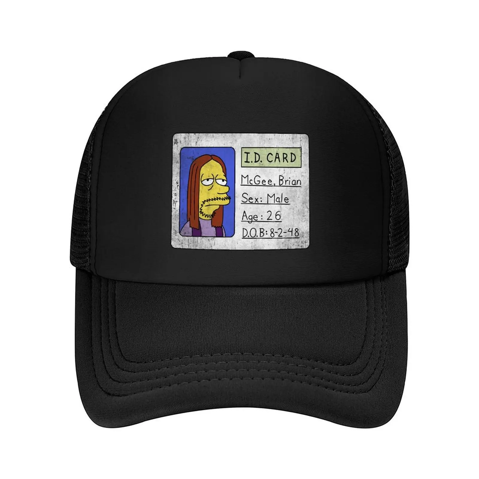 

Brian McGee ID Baseball Cap Trucker Cap designer cap Visor Hood Men's Women's