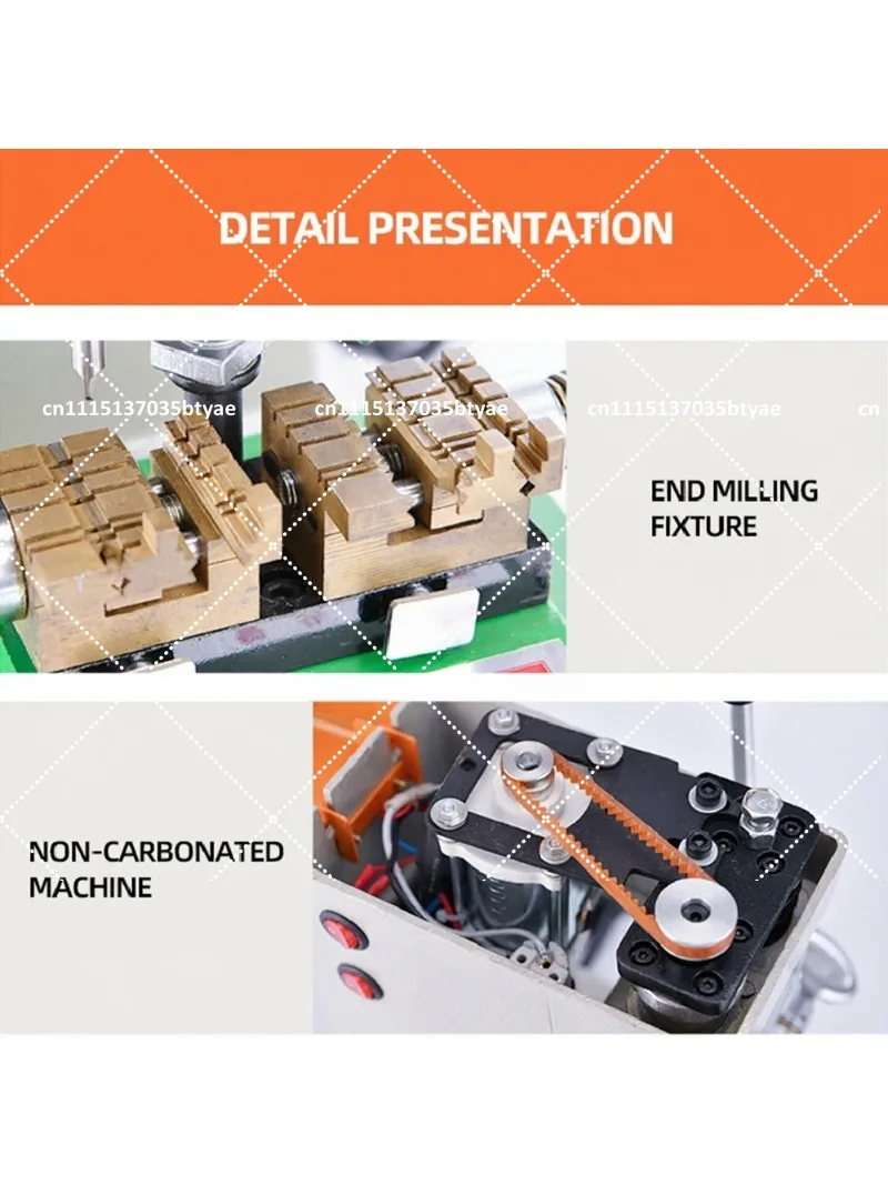 2025 Key Cutting Duplicating Machine 388A Flat & Internal External Milling Car Key Copier Locksmith Tool Kit