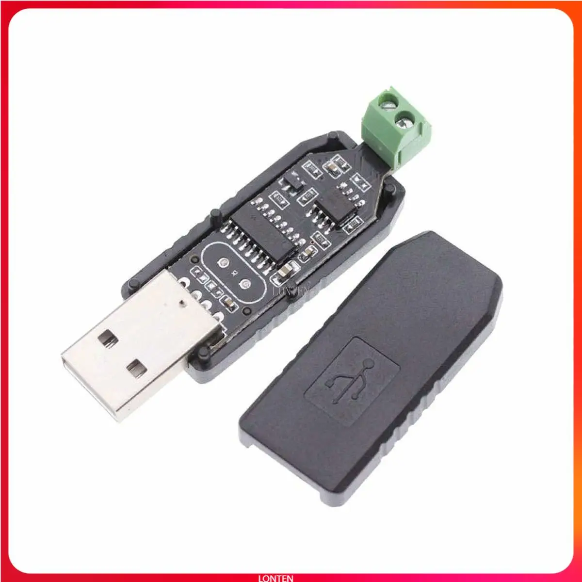 

Модуль адаптера преобразователя CH340 USB в RS485 485 для Win7/Linux/XP/Vista LT-CK0002