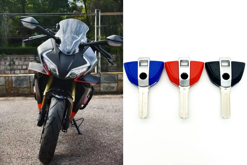 

Suitable for BMW sticker logo R 1200 R GS R1200 S badge replacement uncut blank embryo parts motorcycle key accessories