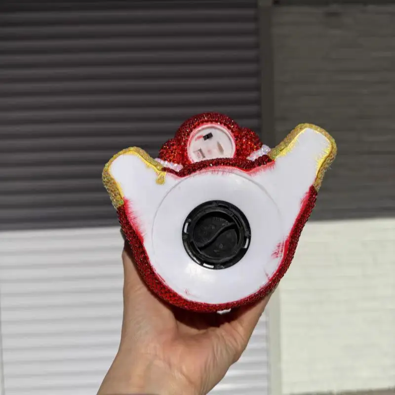 Crystal Santa Claus Coin Storage Peggy Bank Christmas Decorative Gift DIY Diamond Painting Rhinestone Statue Cross Stitch Art