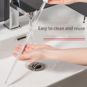 فرشاة تجريف أنابيب المياه جهاز تجريف المجاري منظف الشعر غسل الوجه بمياه حمام السباحة فرشاة تنظيف استنزاف الأرضيات أعلى 8 مبيعات لساعات Baseus - رقم 6