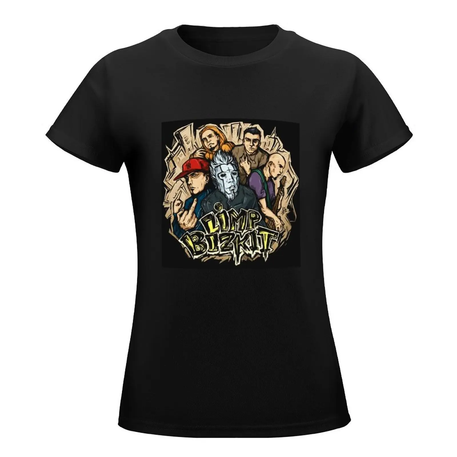 Limp Bizkit T-Shirt shirts graphic tees tees Women's summer blouses 2024