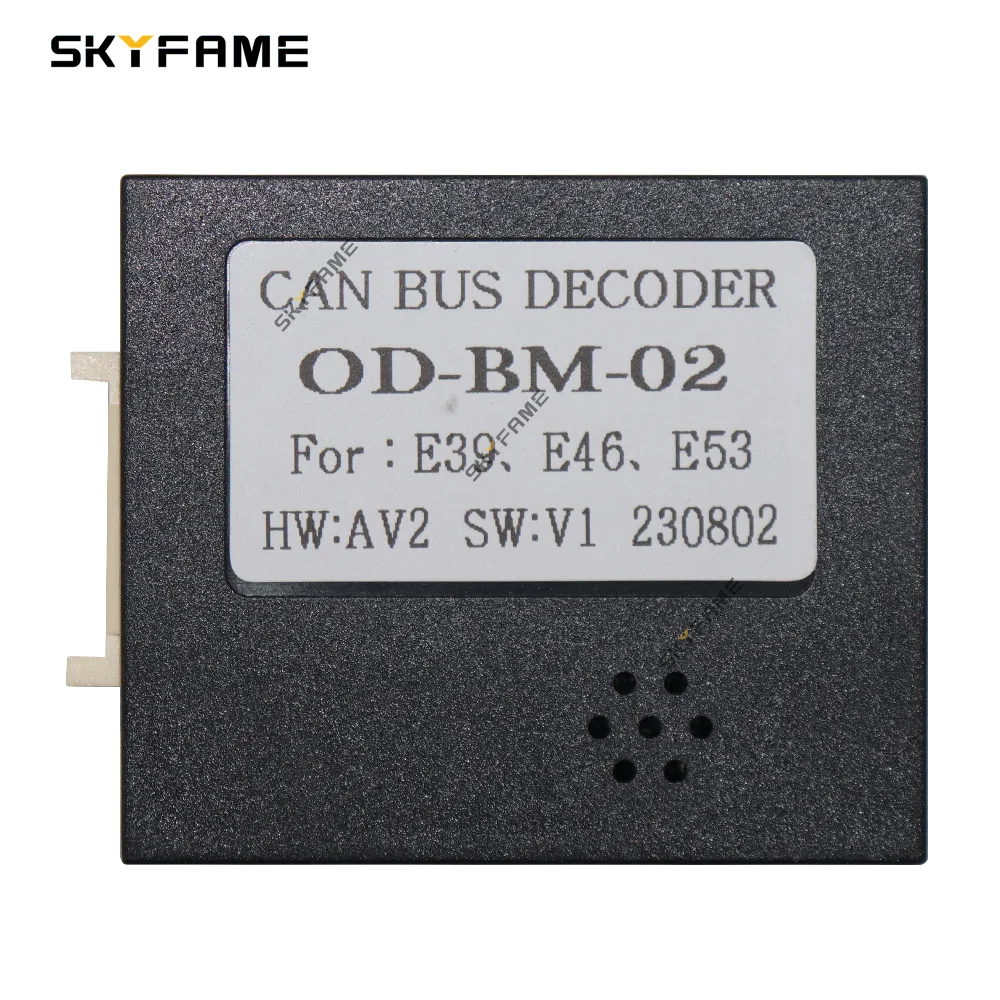 SKYFAME سيارة 16pin الأسلاك تسخير محول Canbus صندوق فك أندرويد راديو كابل الطاقة لسيارات BMW 3 سلسلة E39 E46 E53 X5