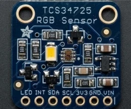 1334 Adafruit RGB Color Sensor IR Filter White LED TCS34725