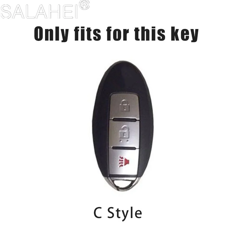 Car Key Case Shell Keychain Holder For Nissan Rogue XTrail T32 T31 Qashqai J11 J10 Kicks Tiida Pathfinder Murano Juke Versa Note