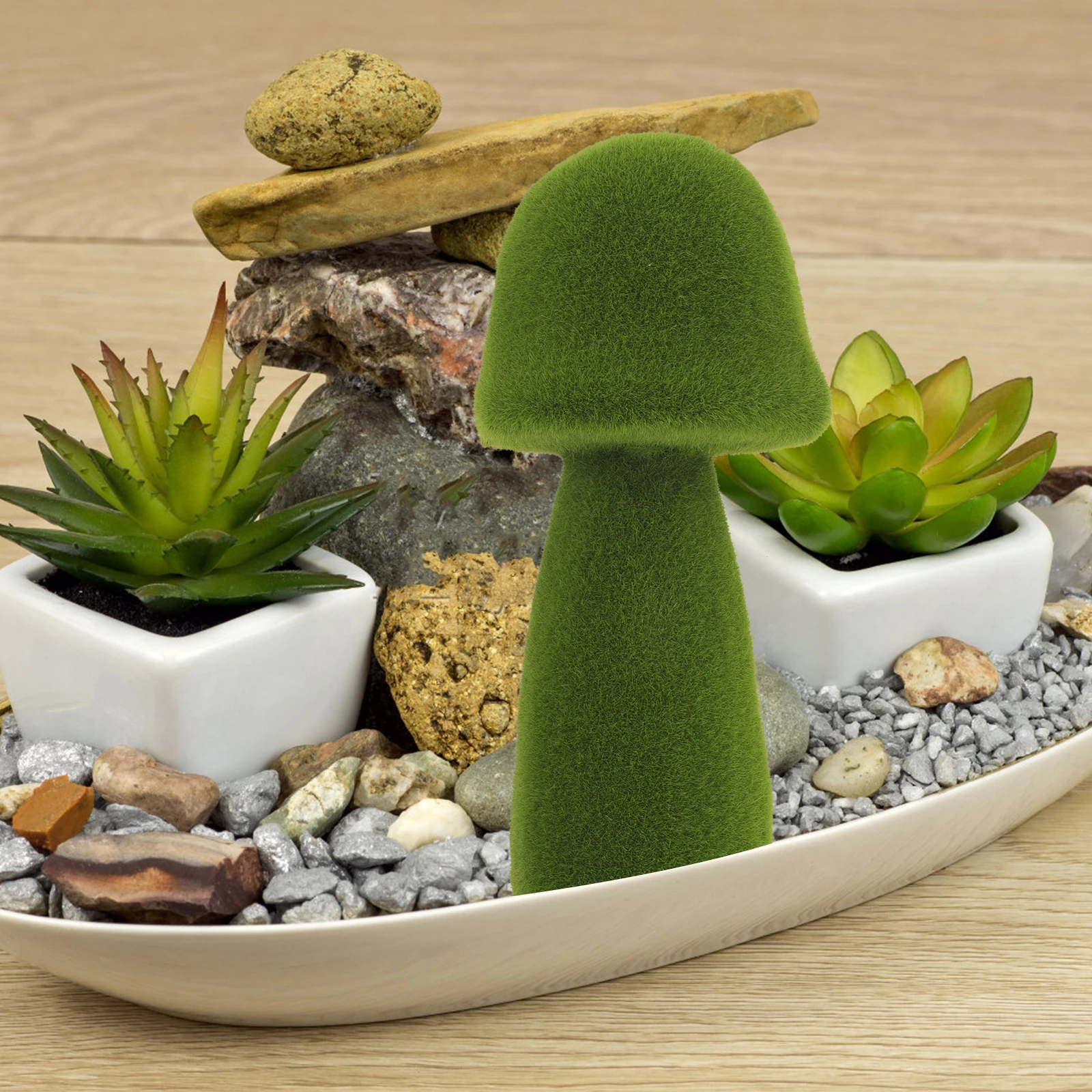 Greenflocked الفطر ديكور في الهواء الطلق الفطر تمثال حديقة الفطر ديكور الفناء الخلفي حديقة فناء رغوة الفطر ديكورات للباحة احتفالية