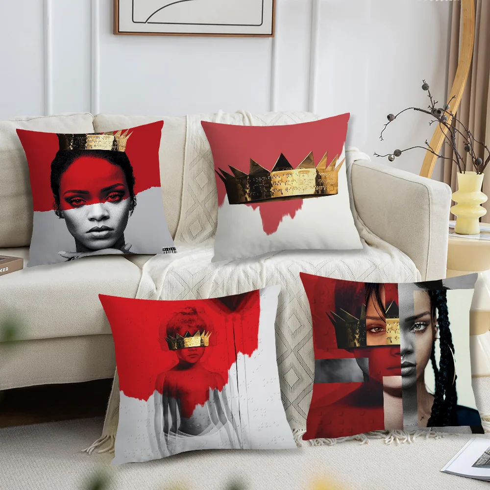 Singer R-RIHANNAs Anti cushion cover Accessories Square Cushion Room Bedroom Headboard Sofa Living Backrest Car Nap Time