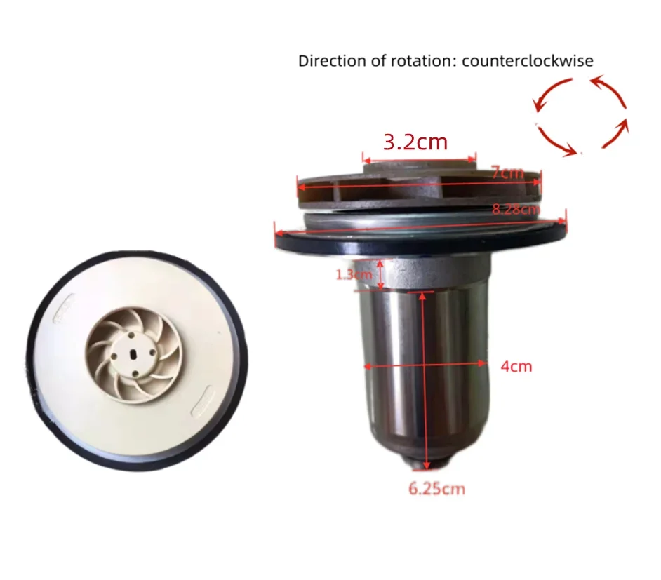 Pieza de caldera de Gas, Rotor de bomba de circulación de agua para Protherm GPD15-5S