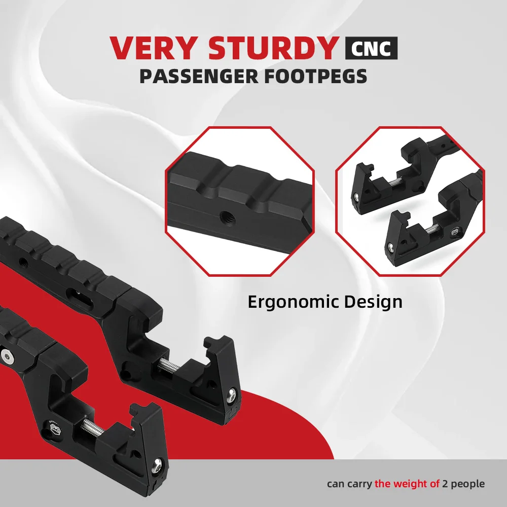 Aksesori motor ekstensi pasak penumpang, aksesori sepeda motor untuk Honda CRF450R/RWE/RX/X/RL/L CRF250RX CRF250R 2019-2026