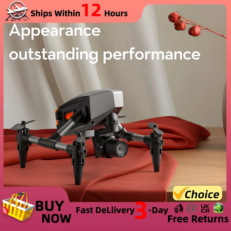 HOT XD1 Mini Drone 8K Dual Camera WIFI Alloy Anti-drop Optical Flow Positioning Quadcopter Remote Control Gift RC Toy