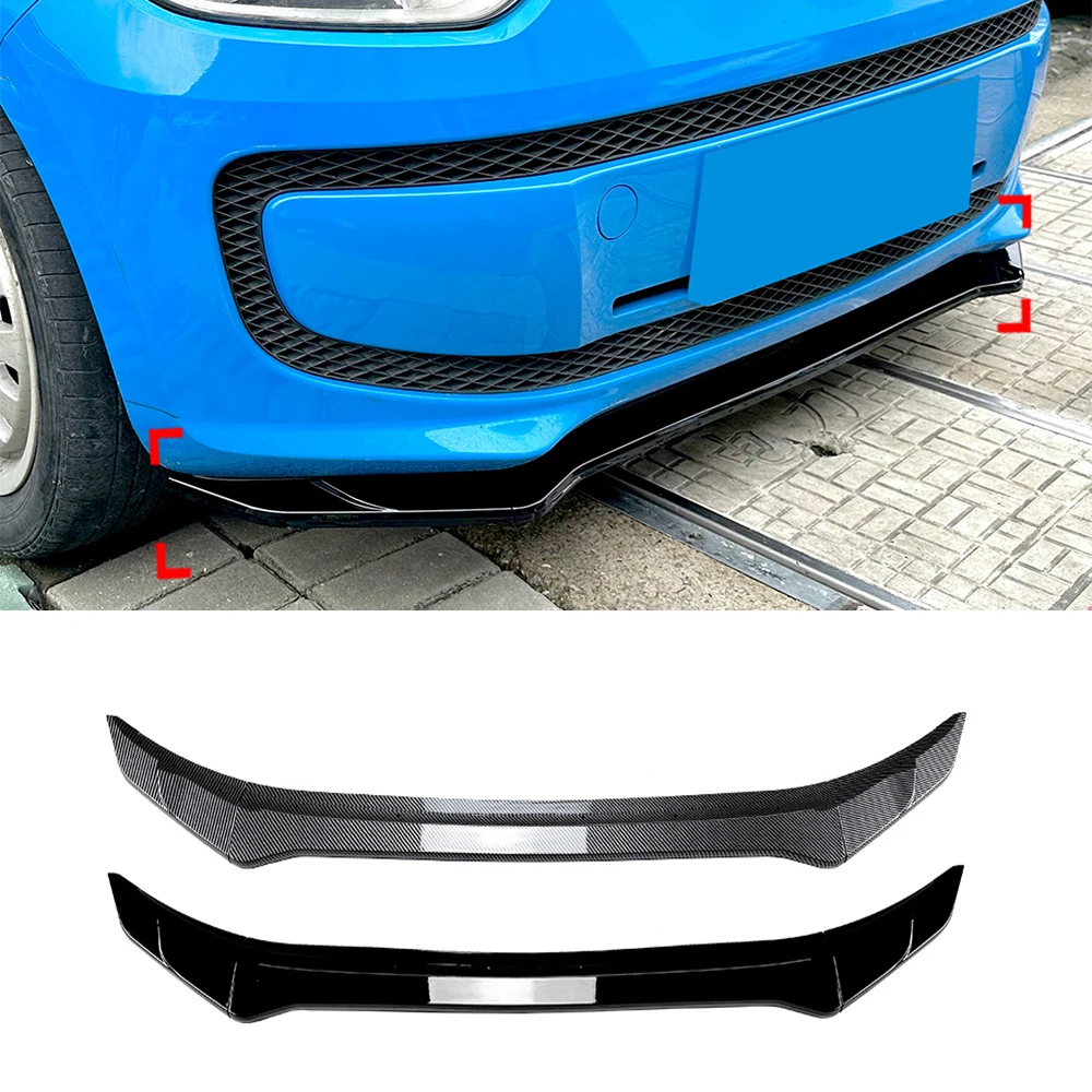 

Car Front Bumper Lip Splitter Diffuser Lip Body Kit Car Spoiler Bumper Accessories For VW UP 2011-2015