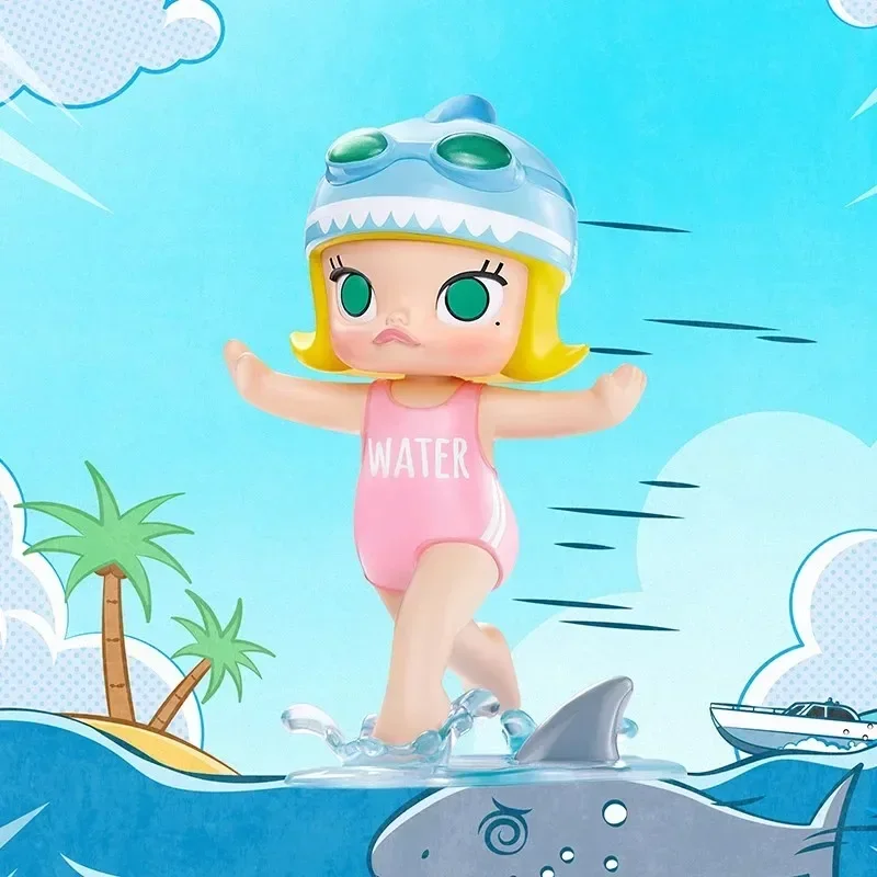 البوب مارت مولي بلدي لحظة القوة العظمى سلسلة صندوق أعمى اللعب Kawaii أنيمي عمل الشكل مفاجأة صندوق غامض دمى الفتيات هدية
