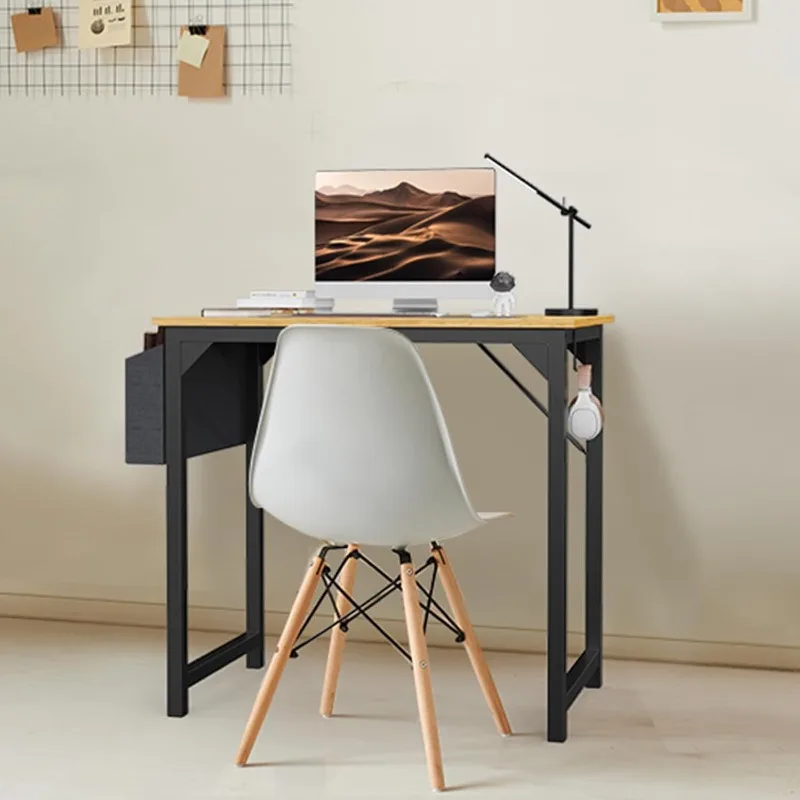 Small Computer Desk 32 Inch Office Gaming Study Writing Work Kids Student Table Modern Simple Style