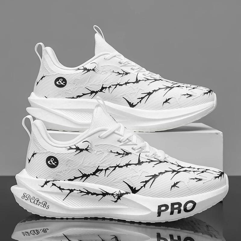 Professional Marathon Running Shoes for Men Breathable Cushioned Sports Tennis Sneakers Outdoor Women Jogging Training Shoes
