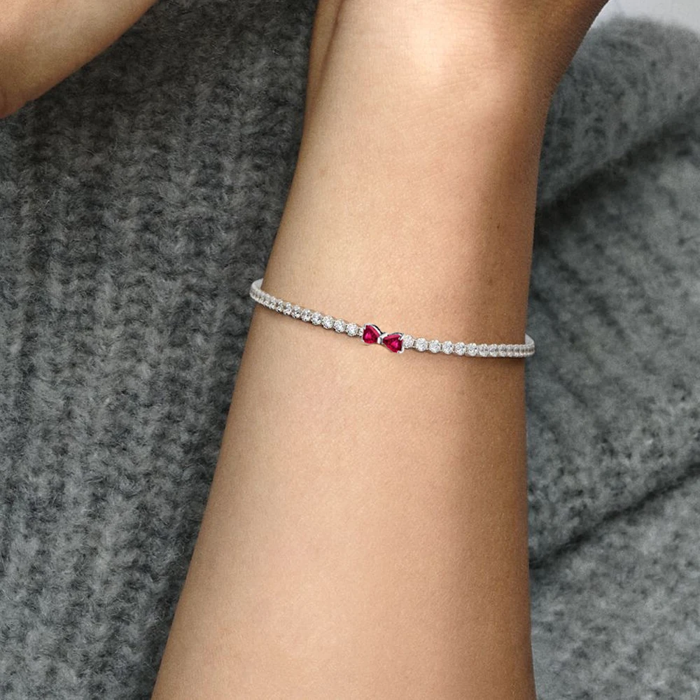 Charm Bracelet Original 17-20CM Star Moon Sun Four Leaf Clover Green Zircon Bracelets Fit DIY Charm Women Birthday Jewelry Gifts