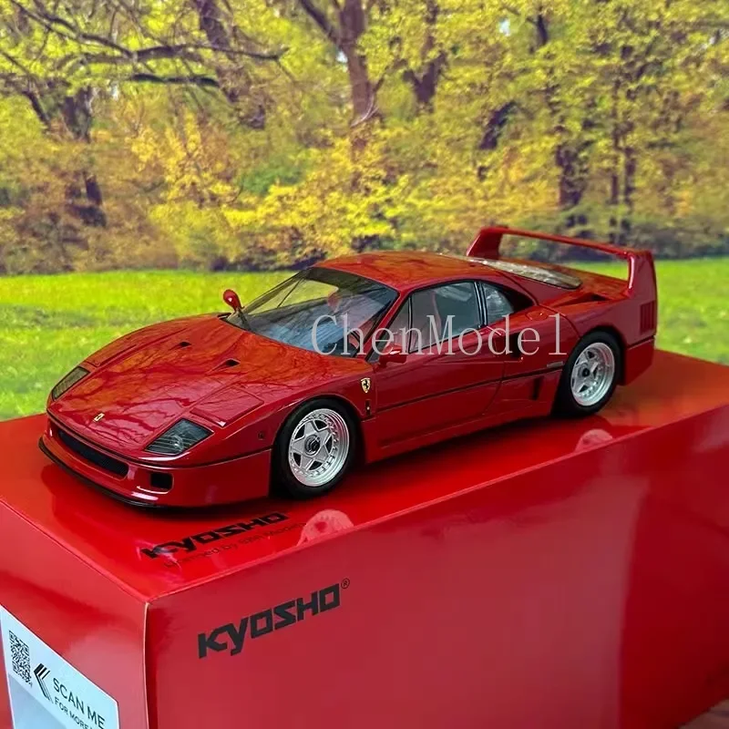 Металлическая модель Ferrari F40 Kyosho 1:18 красная | AliExpress