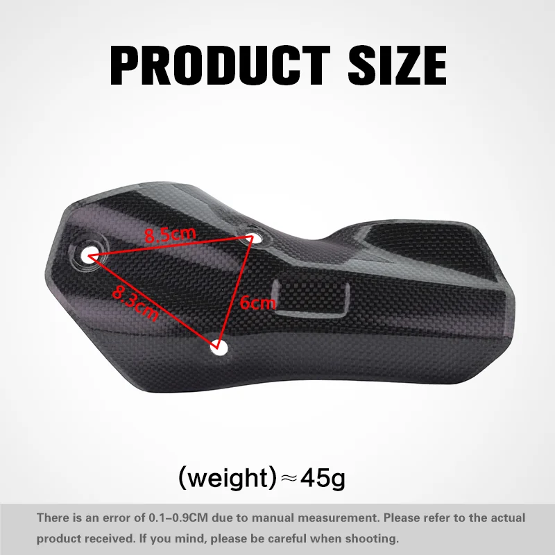 For R1250GS Adventure R1200GS R1200GS Motorcycle Real Carbon Fiber Exhaust Muffler Pipe Heat Shield Cover Accessories