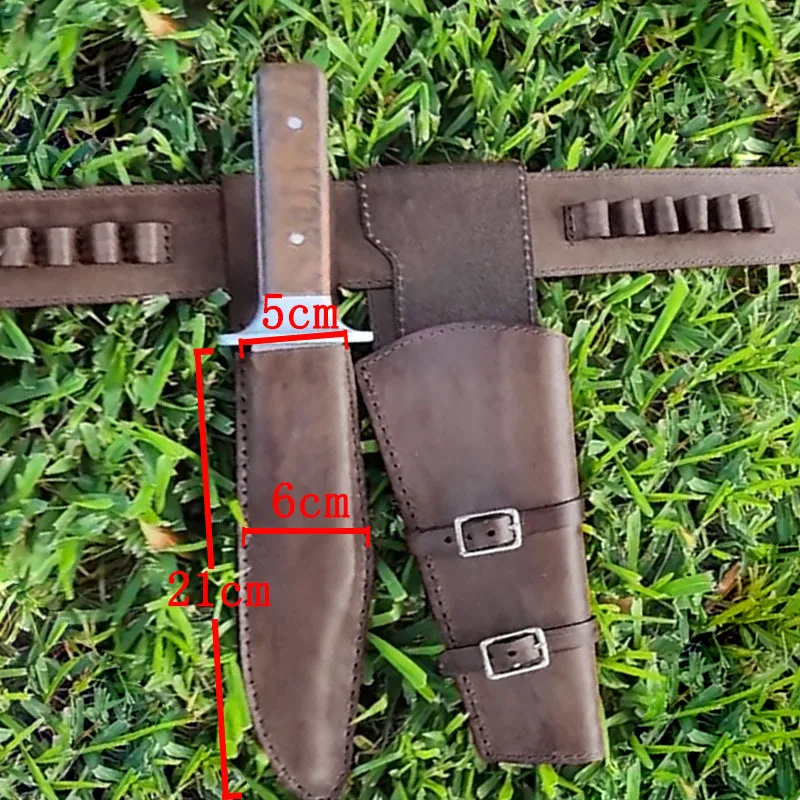 Fantasia de Arthur de Red Dead 2, Conjunto de Cinto de Cowboy Ocidental para Halloween