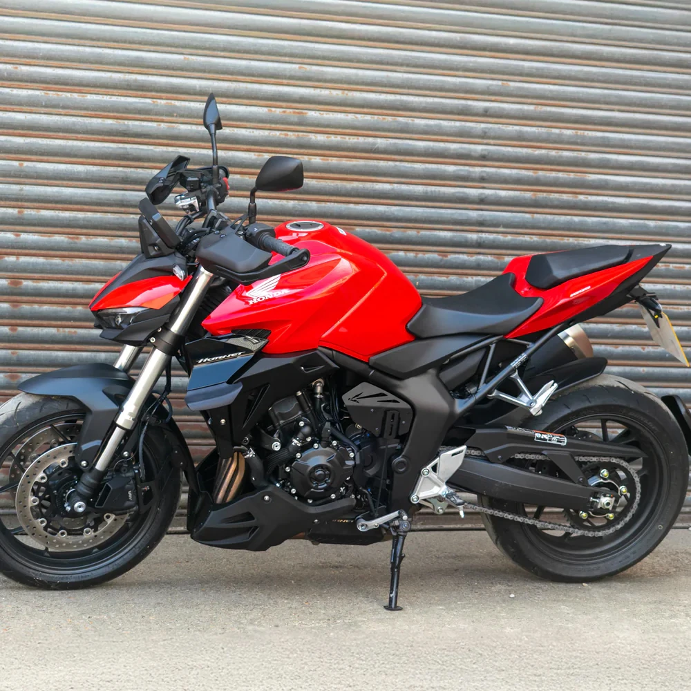 สําหรับ Honda CB1000 Hornet 2024 2025 อลูมิเนียมด้านข้างแผงรถจักรยานยนต์ Gap FILLER สีดํา Anodized ติดตั้งง่ายอุปกรณ์เสริม