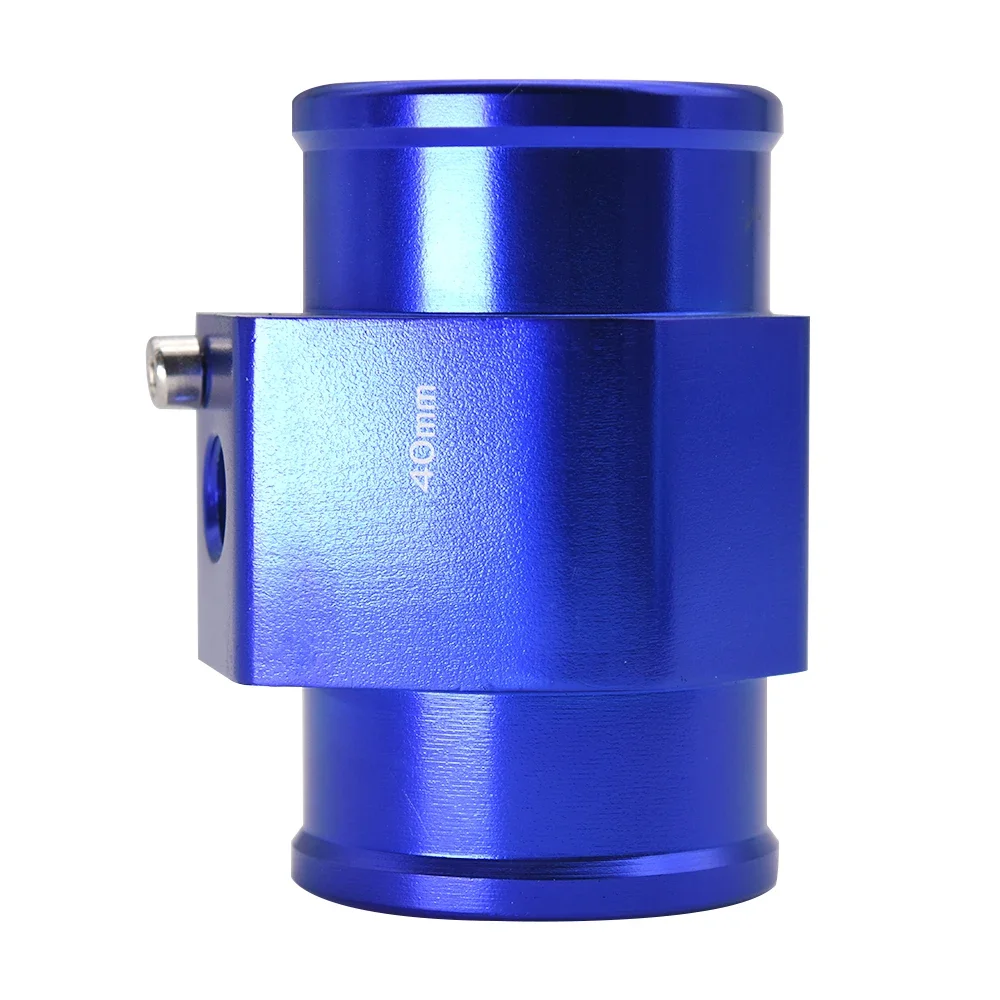 26MM-40MM Blue & Black Aluminium Water Temp Gauge Radiator Temperature Water Temp Joint Pipe Sensor for Car Truck Gauges