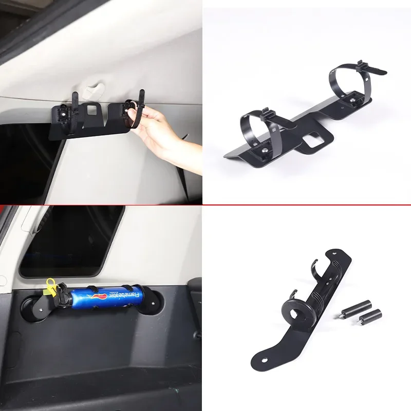 

Для Toyota FJ Cruiser 2007-2021 автомобильные аксессуары многофункциональный крепежный кронштейн кронштейн для огнетушителя кронштейн багажника автомобиля