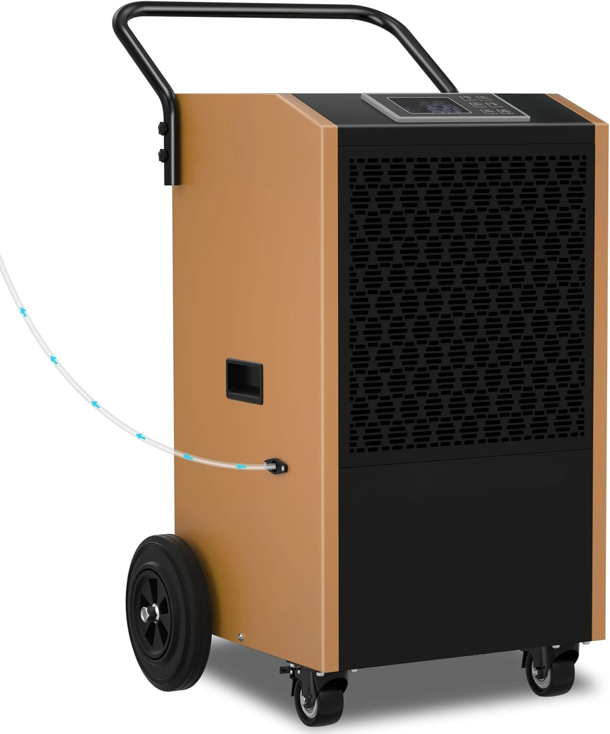 250 Pints Commercial Dehumidifier with Pump and Drain Hose for Basements and Large Spaces up to 8,800 Sq Ft