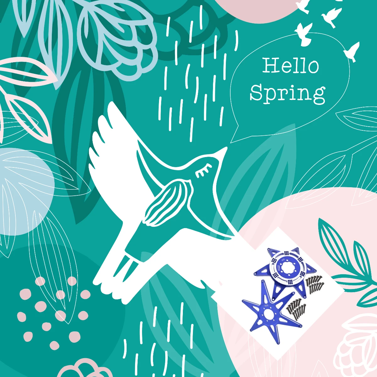 

GPM Aluminum 7075 Front & Rear Wheel Pattern Buckle LOSI 1/4 Promoto MX LOS06000.LOS06002