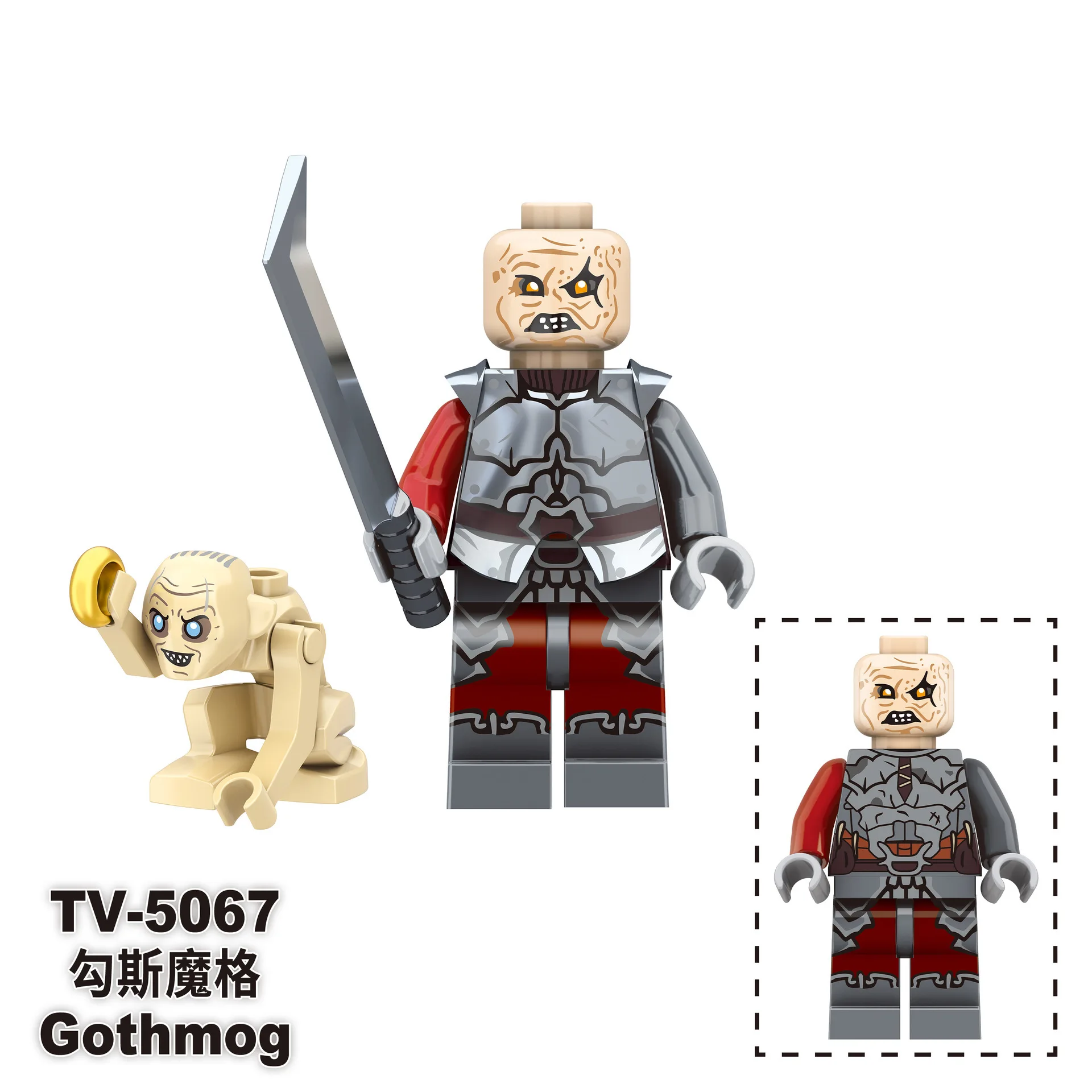 Mini Herr der Ringe Actionfiguren Bausteine Ringwraiths Orks Legion Elfenkönig Prinz Ritter Zwerg Zauberer Filmfiguren Bausteine