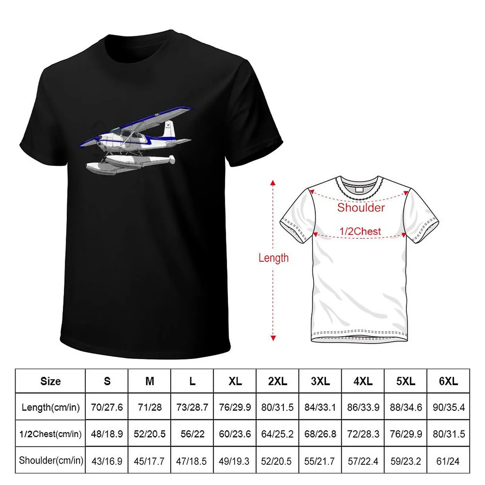 float plane T-Shirt Essential Solid Color T-Shirt