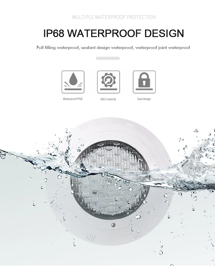 12V LED Swimming Pool Lights IP68 Waterproof Wall-Mounted Underwater Lights Color Changing RGB Lamp Piscina Lampe Remote Control