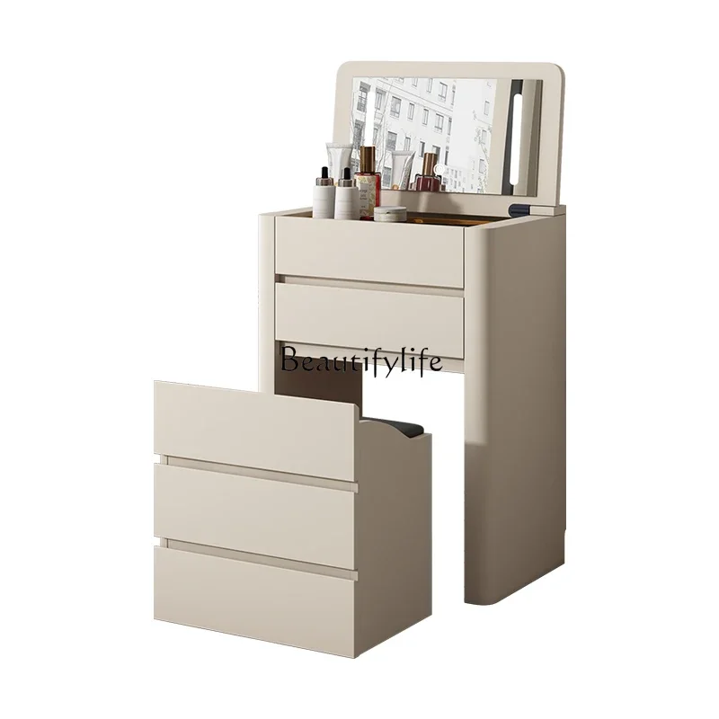 

yj32 All solid wood dresser, makeup table and chest integrated