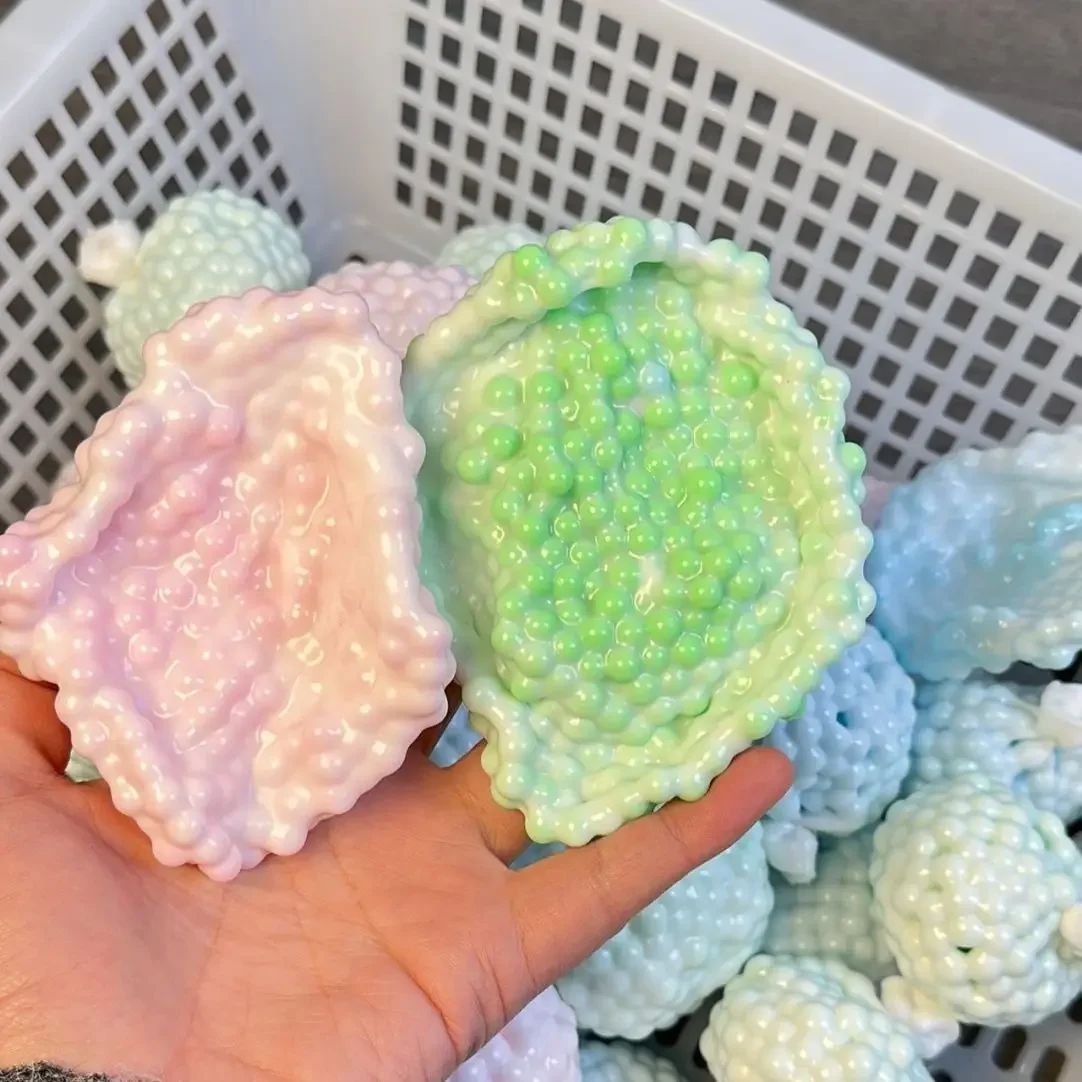 Squishy Palla Antistress Agitarsi Giocattolo Antistress Decompressione Giocattoli Sensoriali per Adulti Bambini Morbido Lento Aumento Ufficio Casa Regalo