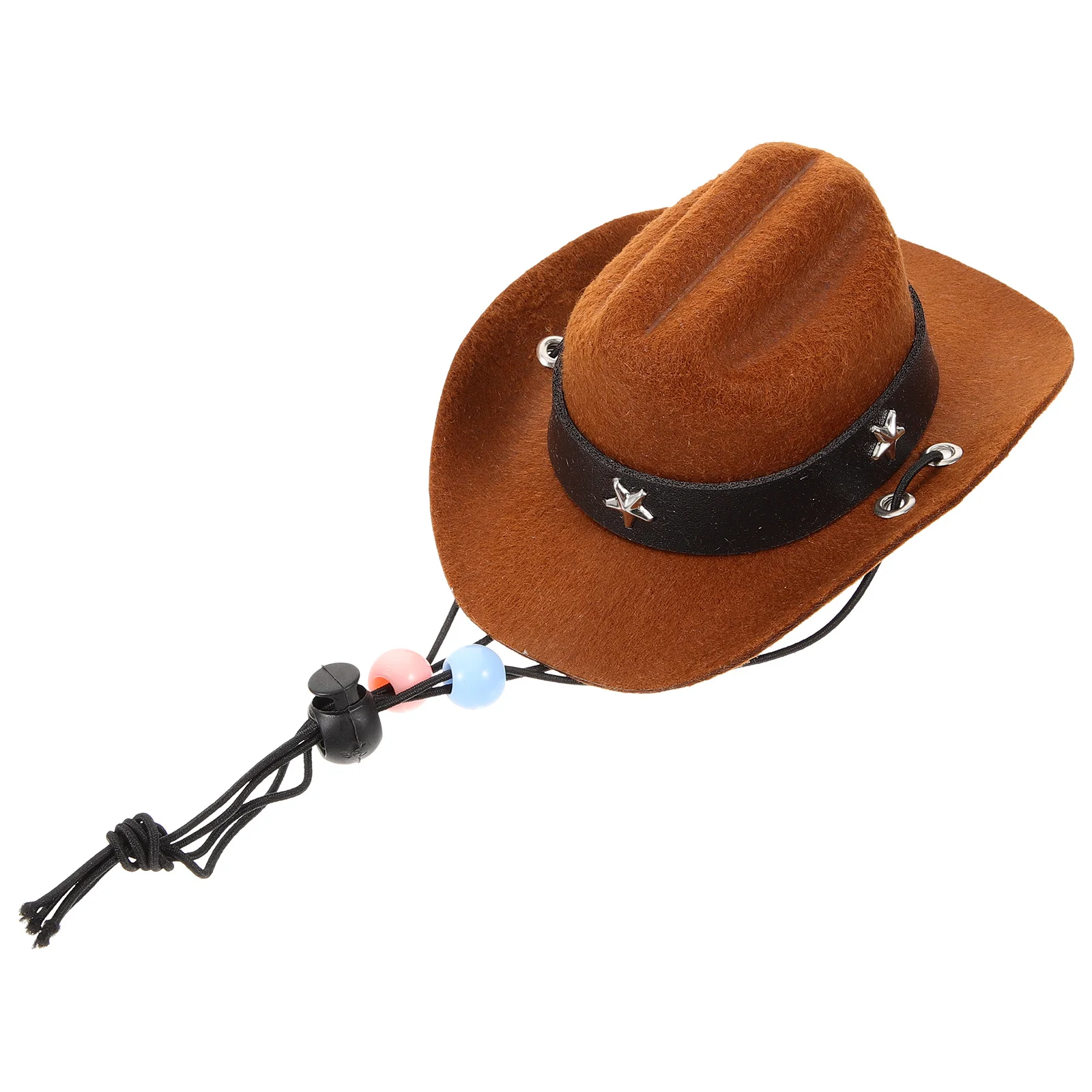 

Creative Polyester Pet Cowboy Hat Dog Cat Hat Festival Party Decorative Puppy Kitten Supplies Little Hats Cat Accessories