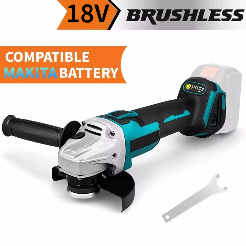 

Бесщеточная угловая шлифовальная машина Бесщеточная полировальная машина Ручные перезаряжаемые электроинструменты для батареи Makita