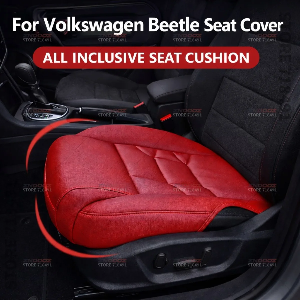 

Подушка-удлинитель для сиденья Volkswagen Beetle с эффектом памяти, накладка на сиденье, аксессуары для интерьера автомобиля