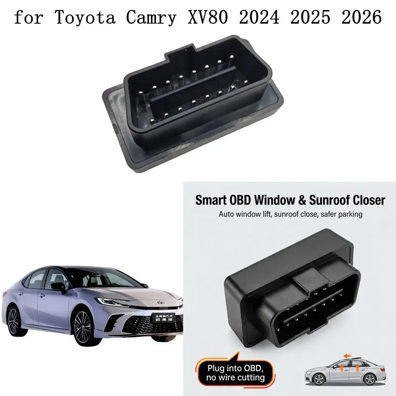 Car OBD Window Lifter Closer Sunroof Modification Controller Accessories for Toyota Camry XV80 2024 2025 2026