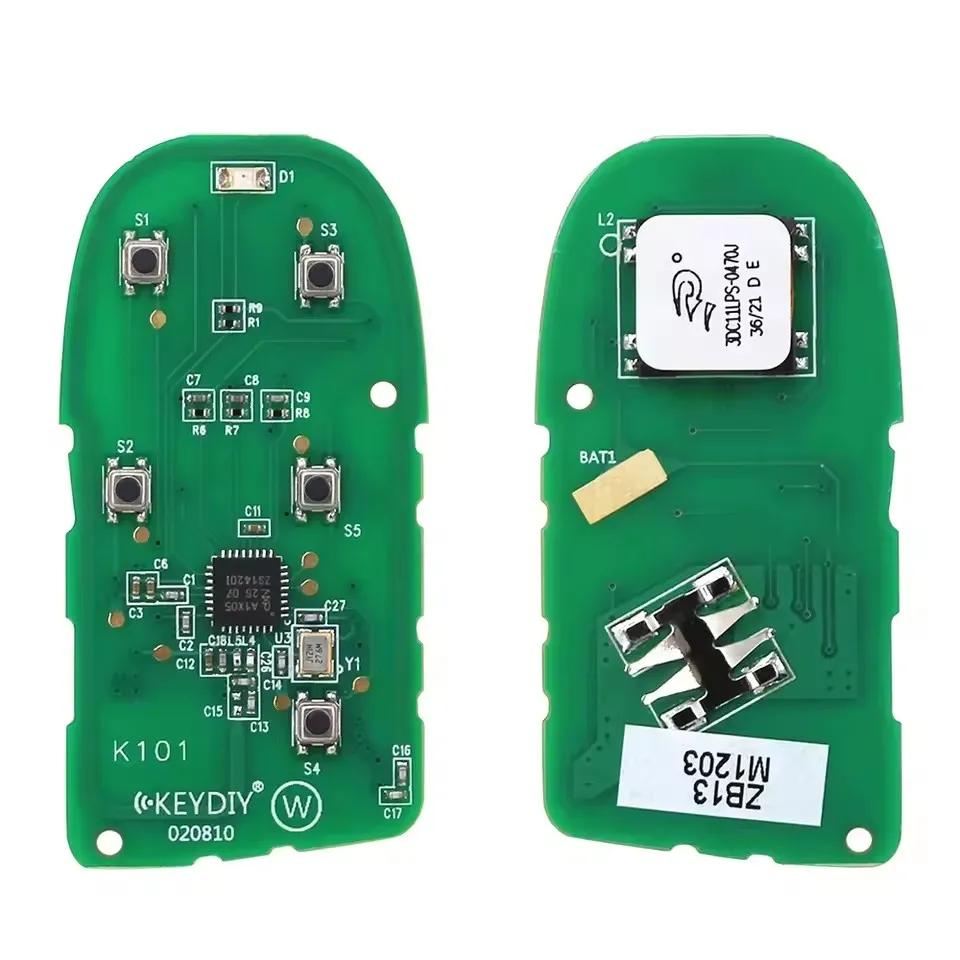 1 Piece KEYDIY ZB13 Smart Universal Remote Key for Maserati Style for KD900/KD-X2/KD MINI Key Programmer KD 4 Buttons