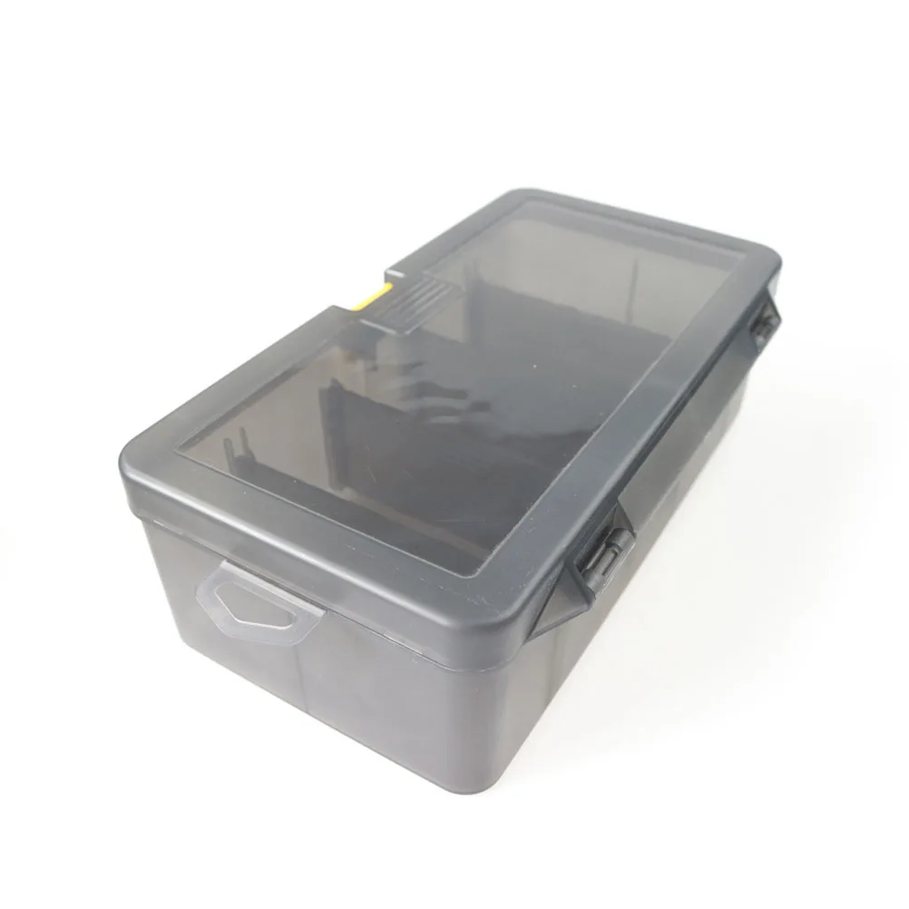 

1Pcs Fishing Lure Box Large Capacity Double Layer Portable Thicken Plastic Fishing Tackle Container Minnows Bait Hook Storage