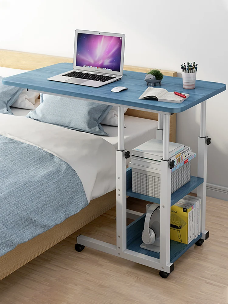 Movable Lifting Bedside Table Home Laptop Desk Dormitory Bed Desk Small Table