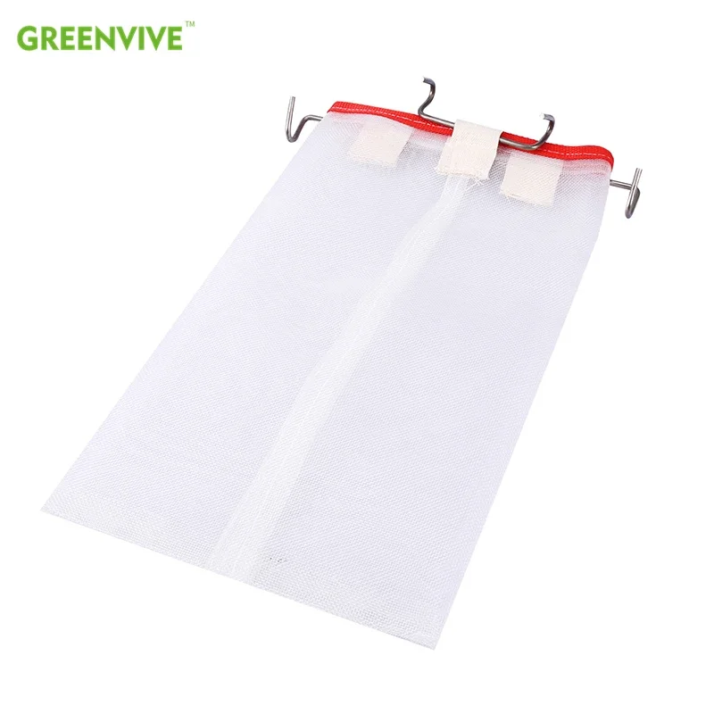 Ultra-fine Square Honey Strainer Mesh Net Screen Impurity Filter Nylon Mesh Bag Honey Processing Beekeeping Tools Equipment