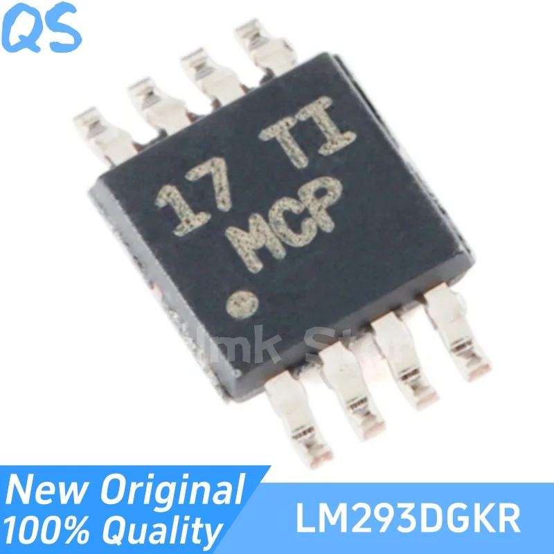 

New Original LM293DGKR MCP VSSOP-8 Dual channel differential comparator IC chip