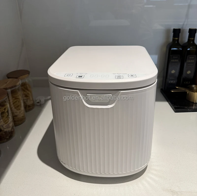 

2.5L Smart Electric Food Waste Composter Degradable Kitchen Residue with Air Switch Control for Household Use