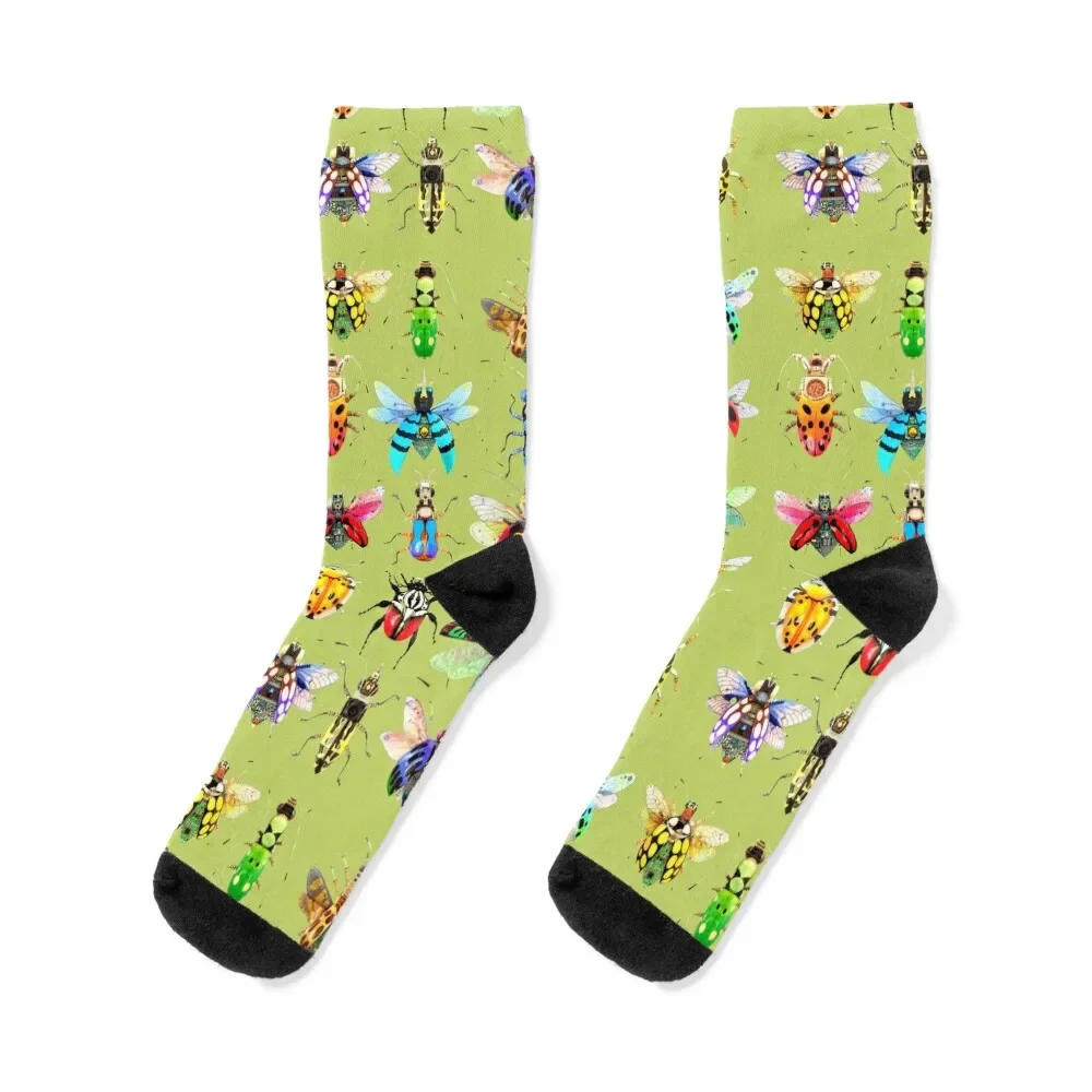 

Ladybird Ladybird, Glossy Winged Beetle Collection Socks Hiking boots Lots Socks For Women Men's